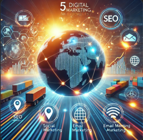 5 Digital Marketing Strategies for Exporters